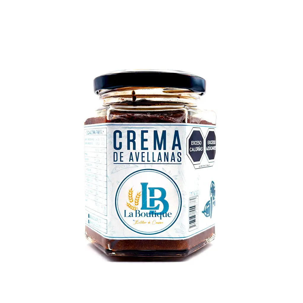 Crema de avellanas