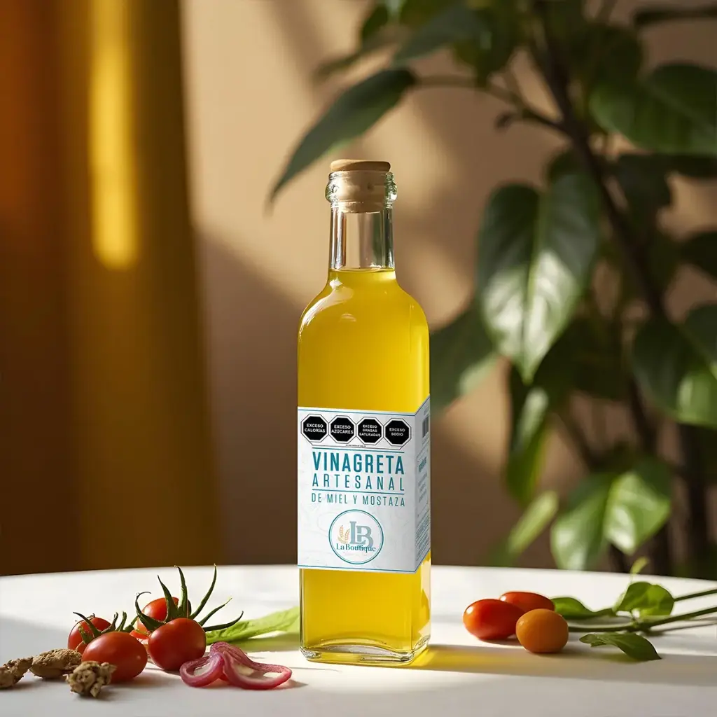 Vinaigrette au miel et à la moutarde