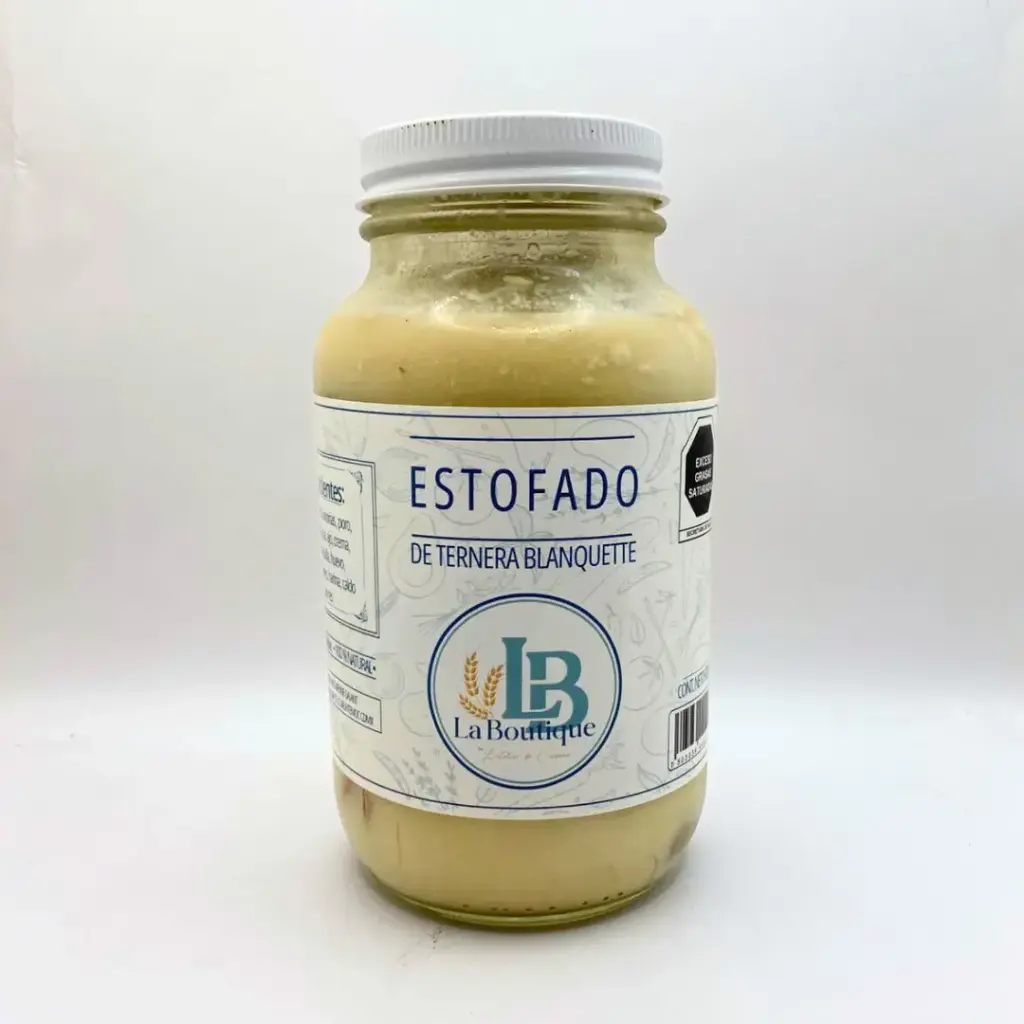 Blanquette de veau (Estofado de ternera a la crema con champiñónes) 920g