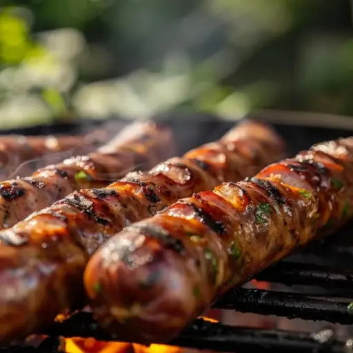[00920] Smoked sausage "Montbeliard" 500g