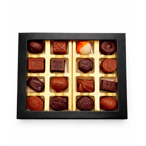 Caja Premium de Pralinas Gourmet – 16 piezas