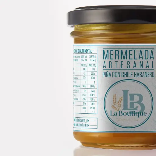 [00010] Confiture d'ananas et piment habanero