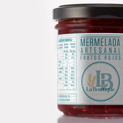 [00015] Confiture de fruits rouges