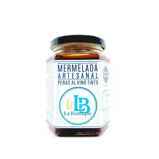 [00020] Pear jam with red wine